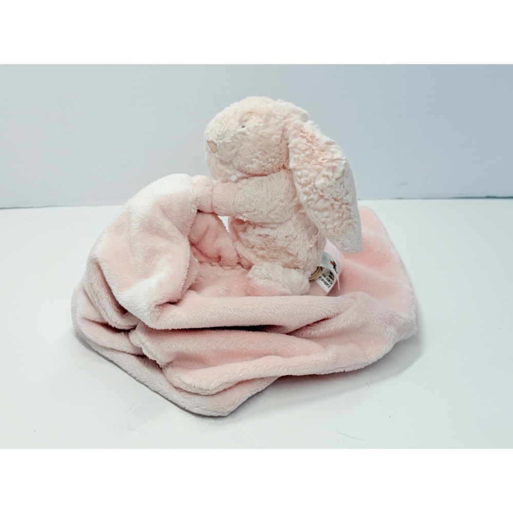 Jellycat Bashful Pink Bunny Soother SOB444P Security Blanket Lovey Plush